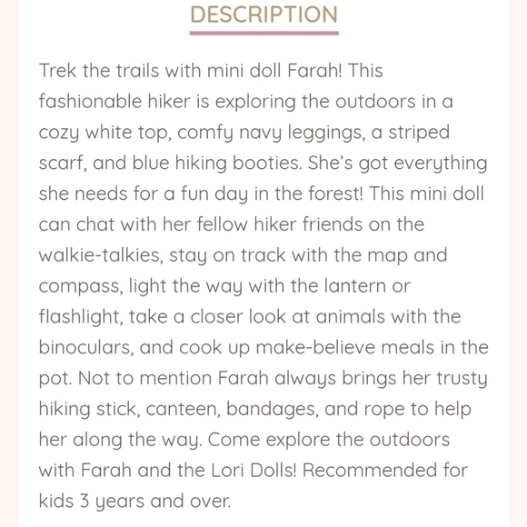 Doll Toy Set NEW - Picture 8 of 8